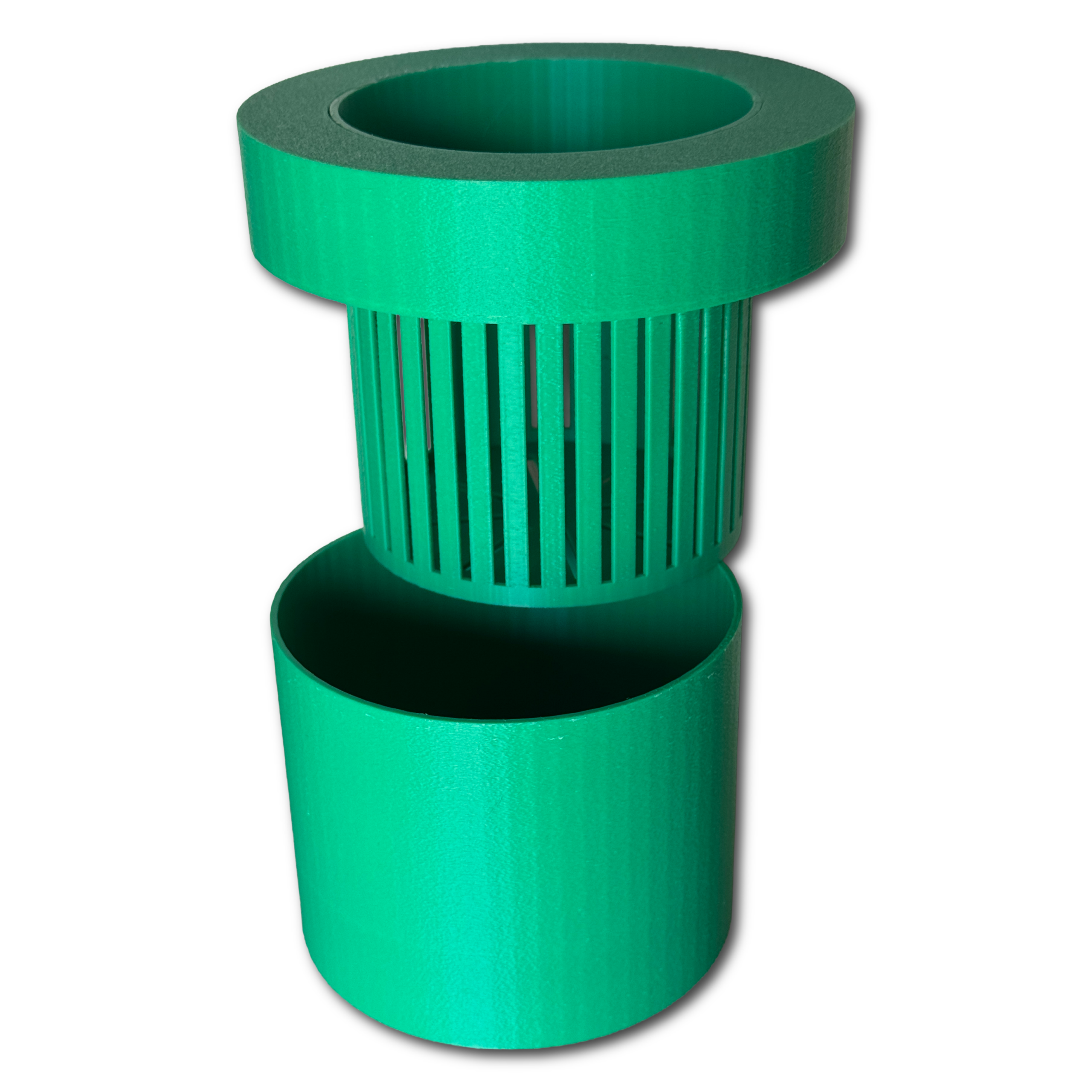 Vaso Autoirrigante "Super Tube" Mario per Piante Carnivore - Tubo verde - immagine 3